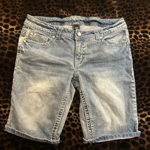 Paisley Sky Light Blue Cropped Jeans